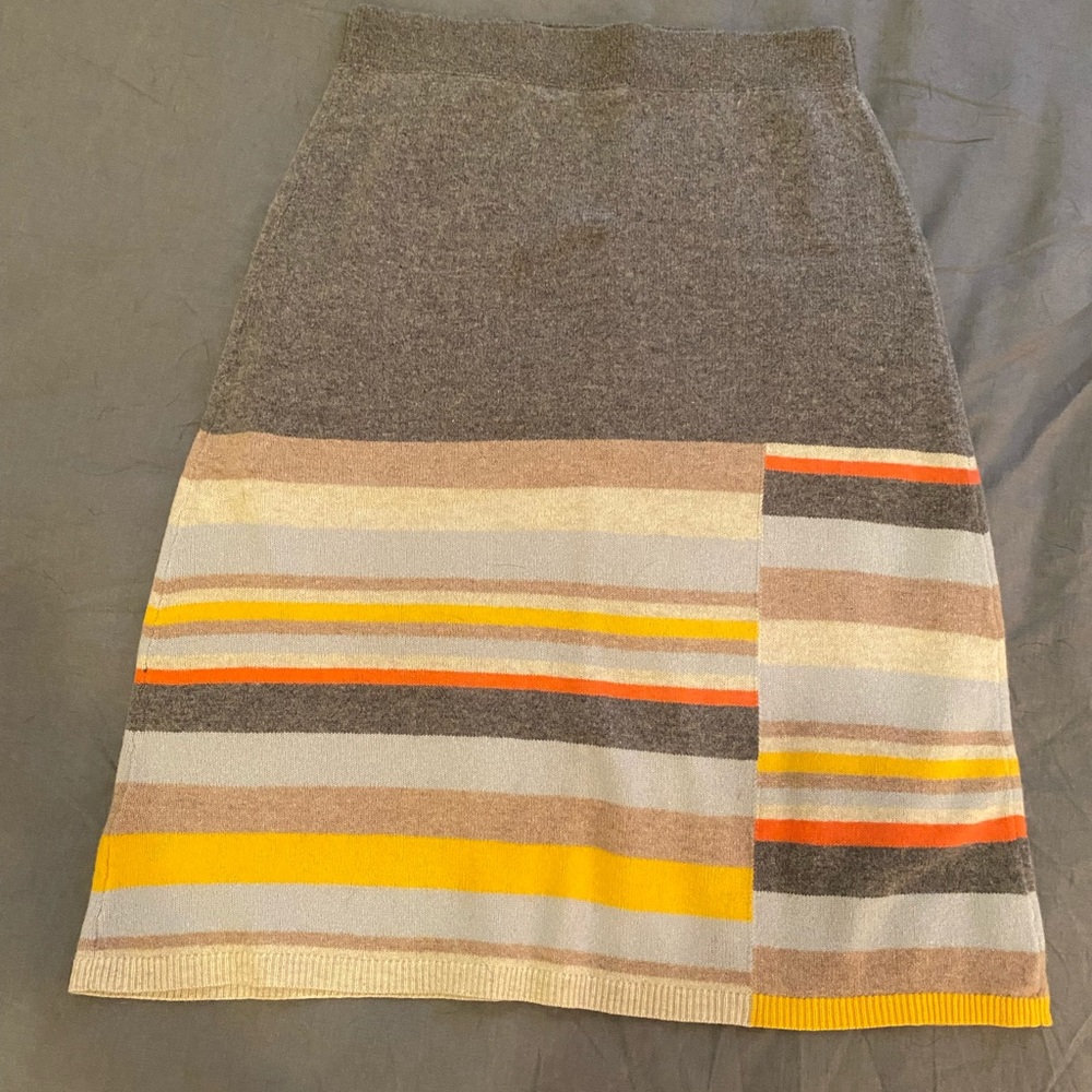 Wool Sweater and Skirt Set